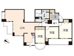 Acityタワーズイーストの間取り画像