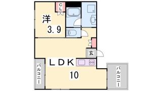 SDグランツ神戸西元町の間取り画像