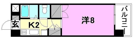 メゾン中村3の間取り画像
