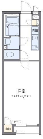 クレイノ希望の間取り画像