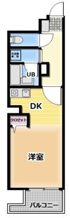 エスリード吹田駅前の間取り画像
