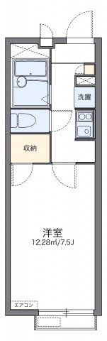 レオパレス和泉の間取り画像