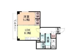ファースト・レーベン新富町の間取り画像