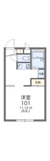 レオパレス古市場の間取り画像