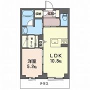 サラ イーストの間取り画像