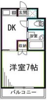 アゼリア清水の間取り画像