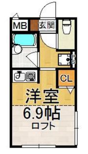 ヴィレッタ魚崎2の間取り画像