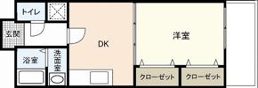 CUBICLE・Fの間取り画像