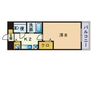 テラ・ロッサ西新の間取り画像
