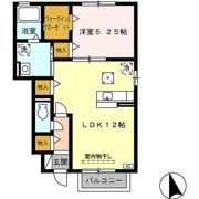 パークハイツ幸の間取り画像
