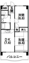 クレールトヨダの間取り画像