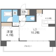 ソルレヴェンテ新梅田の間取り画像