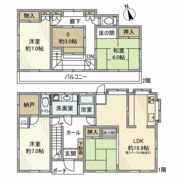 貫井北町戸建の間取り画像