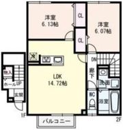 コンフォートヴィレッジIIの間取り画像