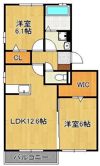 ラパン学研台 A棟の間取り画像