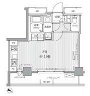 ヒューリックレジデンス茗荷谷の間取り画像