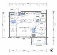 ラティエラ横濱大通り公園の間取り画像