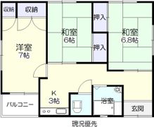 高見ビルの間取り画像