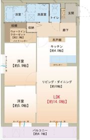Maison de Oliveの間取り画像