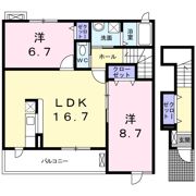 チェリーサイド・M Aの間取り画像