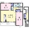 チェリーサイド・M Aの間取り画像