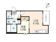 REGALEST 中須の間取り画像