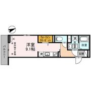 メゾン・ド・シュシュ布瀬の間取り画像