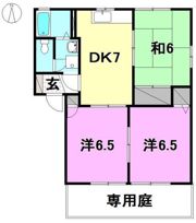キャステルK C棟の間取り画像