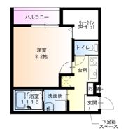 フジパレス東正雀の間取り画像