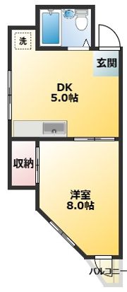 三浦ビルの間取り画像