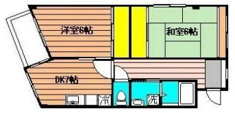 レスポワール北与野の間取り画像
