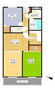 フジレジデンスの間取り画像