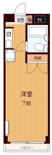 南林間FTマンションの間取り画像
