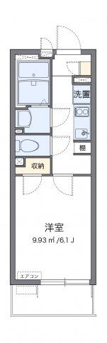 クレイノ春日の間取り画像