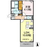エクシブ前橋の間取り画像