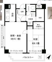 コシノパークサイドビルの間取り画像