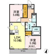 ソレイユの間取り画像