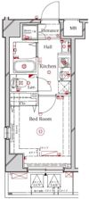 ラフィスタ品川ベイの間取り画像