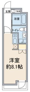 West4不動前の間取り画像