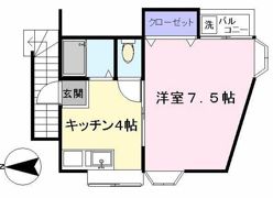 仁村コーポの間取り画像