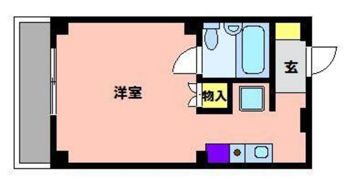 ノーブルハイツ鹿田の間取り画像