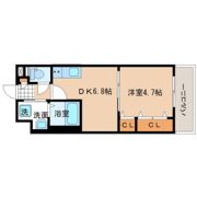 アスコット花京院の間取り画像
