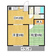 宮塚ハイツの間取り画像