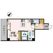 グランデ西金沢駅前の間取り画像