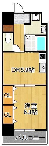グランドツイン黒崎の間取り画像