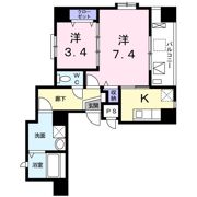 ヴィラ プロスペリティーの間取り画像
