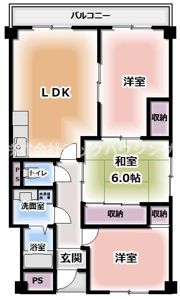 ルミネノヴァ菊田の間取り画像