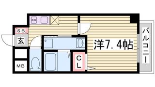 メインステージ須磨の間取り画像