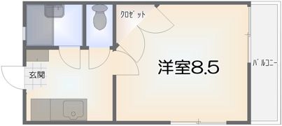 コーポエスペランスの間取り画像