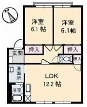グリーングラス A棟の間取り画像